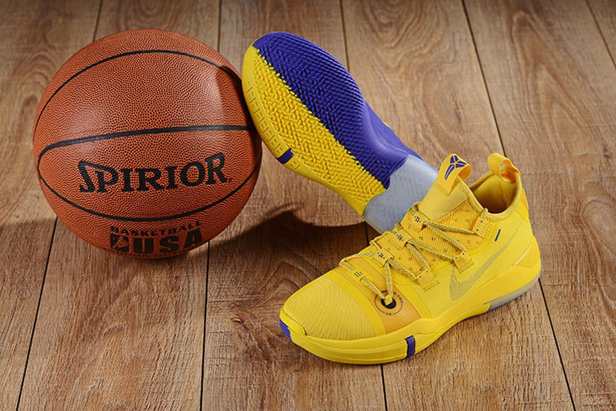 Nike Kobe AD Men Shoes Yellow Purple